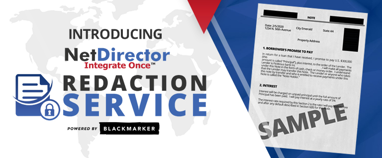 Introducing NetDirector’s Redaction Service