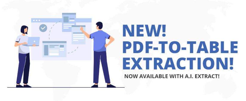 PDF-To-Table Extraction Now With AI Extract